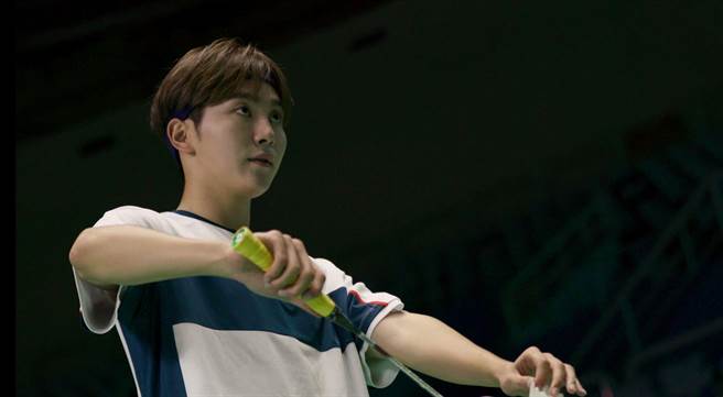 偶像团体「SEVENTEEN」成员夫胜宽在《羽球少年团》中有精采表现。（中天综合台提供）