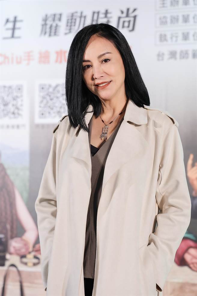 田麗今出席活動，整個人看起來神清氣爽。（精實文創提供）