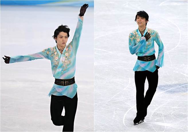 羽生结弦靠着花美男外型和优雅姿态，迷倒不少大陆网友。（图／达志影像）