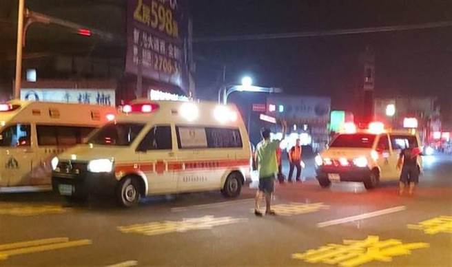 寒流持續發威，彰化消防救護和醫院急診疲於奔命。（本報資料照片／吳敏菁彰化傳真）