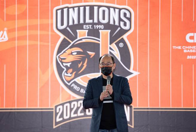 统一狮领队苏泰安。（毛琬婷摄）