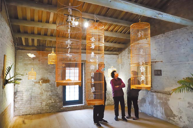 云林县台西乡中山老街再造成果展，展现「台西第一街」新风貌。（张朝欣摄）