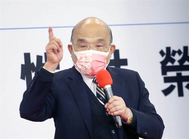 行政院长苏贞昌。（资料照/范扬光摄）