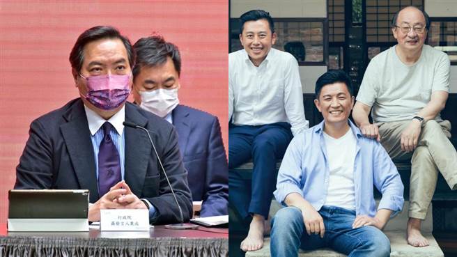 行政院发言人罗秉成（左）、行政院顾问郑宏辉（右）为绿营的下届新竹市长热门人选。（合成图／行政院提供、取自郑宏辉脸书）