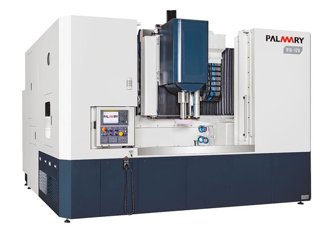 大光长荣CNC立式磨床于TIMTOS × TMTS展出。图／业者提供