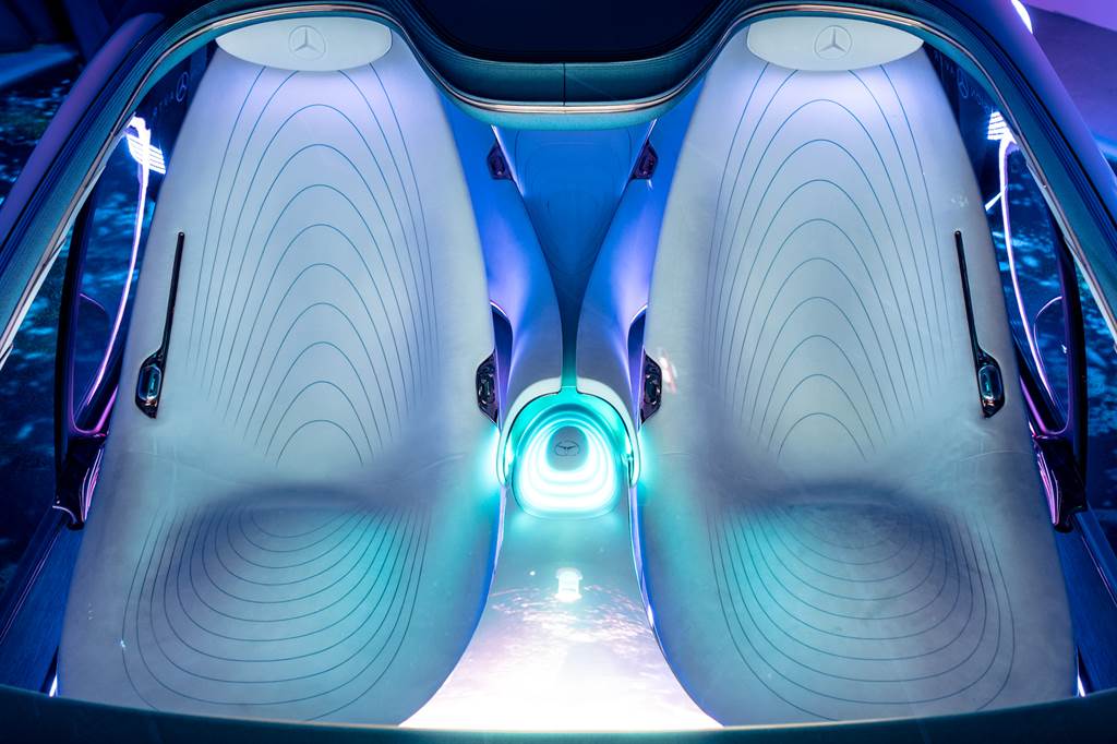 未來物種登台！M-Benz VISION AVTR 電動概念車現身寶麗廣塲
(圖/2gamesome)