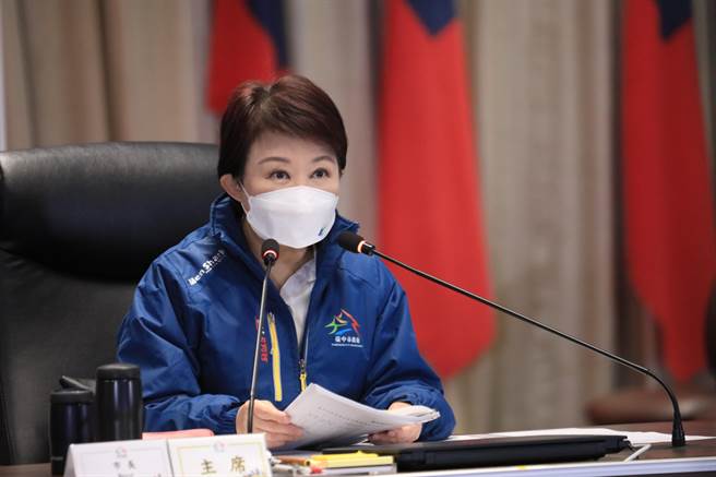 台中市長盧秀燕說，確診船員並沒有台中市的足跡，但任何風吹草動都可能帶來染疫風險，全面嚴謹因應。（盧金足攝）