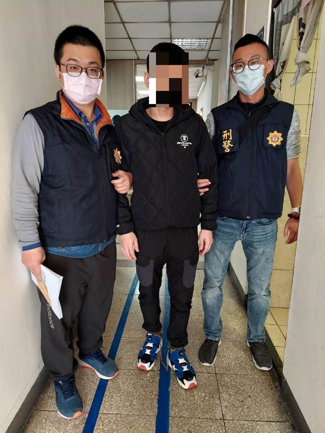 台中市警方日前获得情资，透过台中市自建科技整合情资系统，进行大数据分析，掌握彭嫌位在北区住处后趁他外出吃宵夜时将他逮捕归案。（台中市警局提供／冯惠宜台中传真）