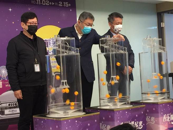 台北市长柯文哲。（张立勋摄）