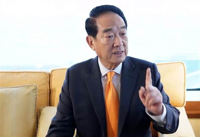 亲民党主席宋楚瑜。(资料照)
