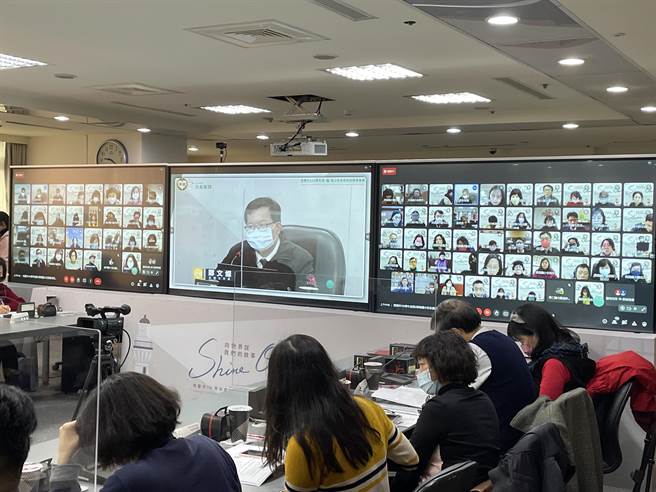 桃园市今天举行110学年度第2学期国民小学及幼儿园校（园）长会议。（桃园市政府提供／陈梦茹桃园传真）