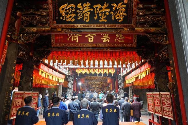 豐原慈濟宮2024年將舉辦20年1次的祈安三獻醮大典。（王文吉攝）