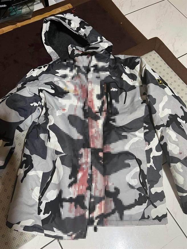 奇奇被打的全身是血（家属提供／戴上容新北传真）