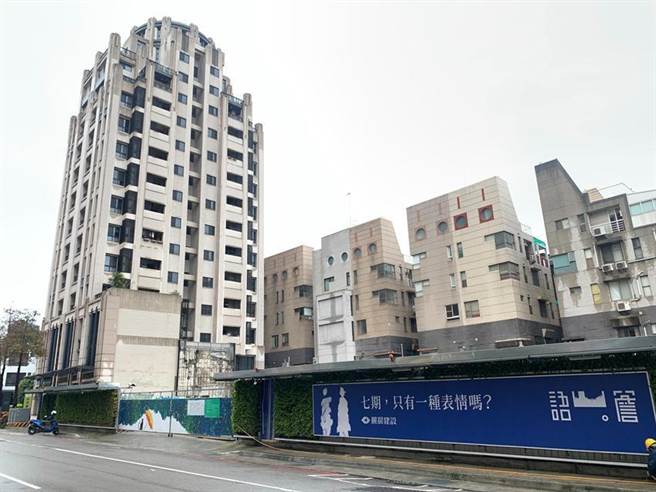 （丽晨建设于七期南侧的河南路、大业路口，打造新宜居建筑「语山檐」。图／曾丽芳）
