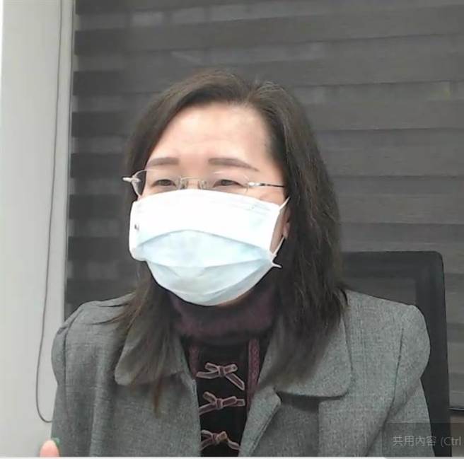 （金管会证期局副局长郭佳君。图／视讯截图）
