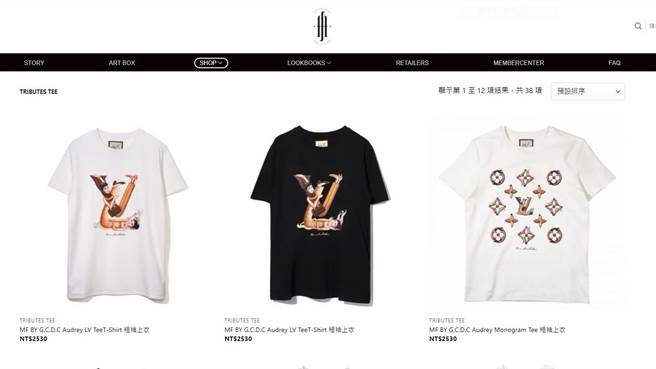 知名潮牌MF BY G.C.D.C，遭法国名牌LV跨海提告，设计者黄克诚及旗舰店顏姓负责人被依《商标法》罪嫌起诉。（翻摄自该品牌网站）
