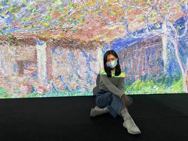 新光三越台北信义新天地展览，即起至4月5日，于A11 6F登场「印象・莫内－光影体验展」。（新光三越提供）