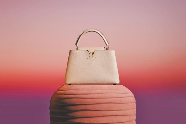 Louis Vuitton全新Capucines包款，极具时代魅力与美学。（Louis Vuitton提供）