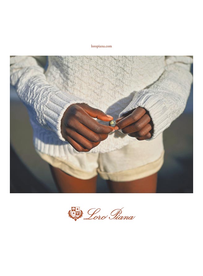 自然的景致是Loro Piana本季春夏的沟通重点。（Loro Piana提供）