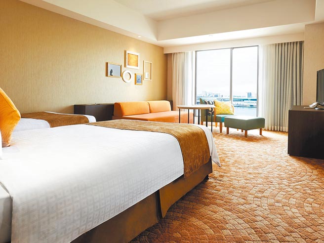 大阪环球影城Hotel Universal Port改造恐怖客房前舒适温暖。（Orix提供）