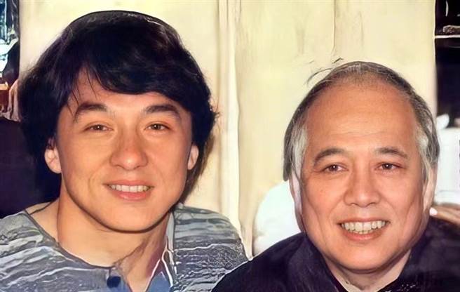 成龙、楚原过去合作过电影。（图／微博@成龙）