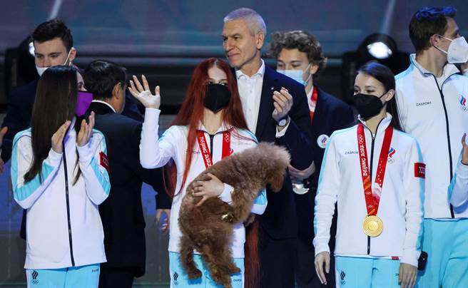 俄羅斯奧會在莫斯科舉辦慶功大典(路透社資料照)