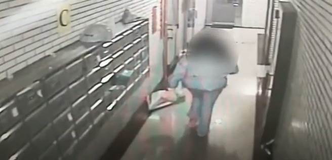 板桥情杀，健身教练女友，最后身影曝光。(民眾提供)