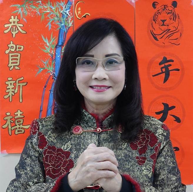 台北市議員秦慧珠。（摘自秦慧珠臉書 ）