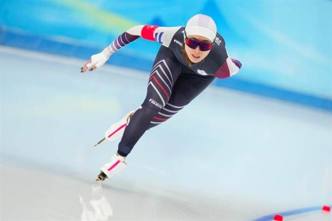 台湾滑冰女将黄郁婷。（中新社）