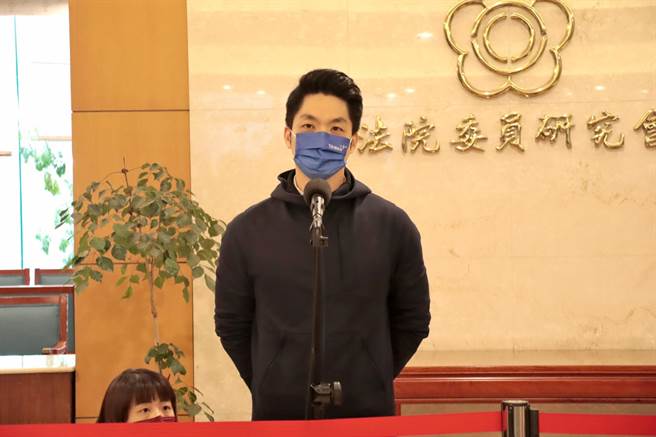 国民党立委蒋万安。（张薷摄）