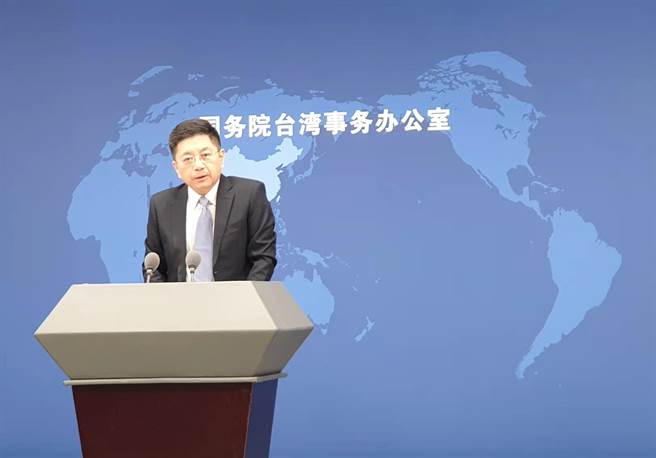 大陸國台辦發言人馬曉光。（藍孝威攝）