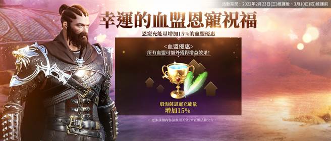 幸运的血盟恩宠祝福