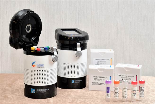 工研院开发的「疫开罐套组」，可在1小时内得到检测结果，今宣布取得首张海外订单，将在全日本贩售。(图／经济部提供)