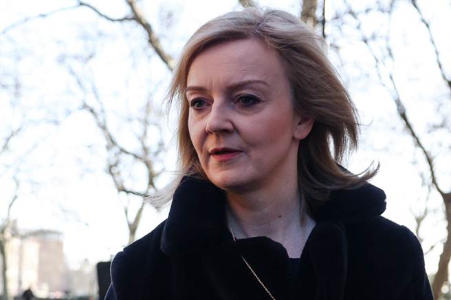 英国外交大臣特拉斯（Liz Truss）。 (图/路透社) 