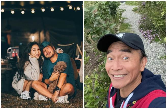 吳宗憲恭喜KID升格人夫。（摘自臉書）