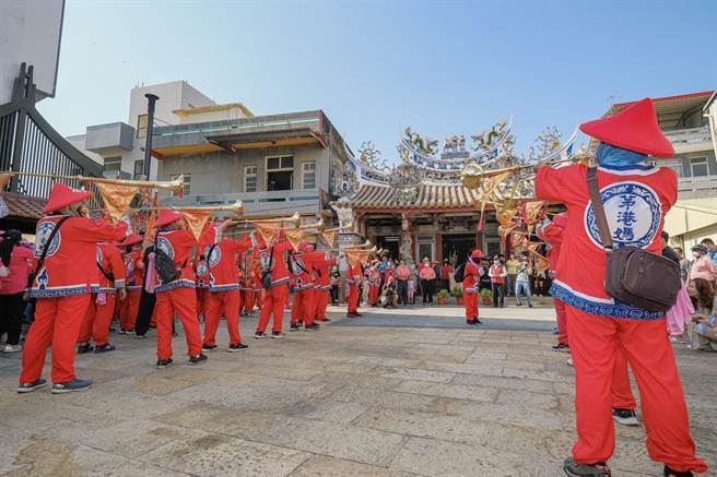 台南下營茅港尾天后宮今年赴郡會香將於3月19至20日舉行。（台南下營茅港尾天后宮提供／劉秀芬台南傳真）