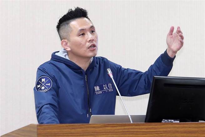 国民党立委陈以信。（资料照／黄世麒摄）