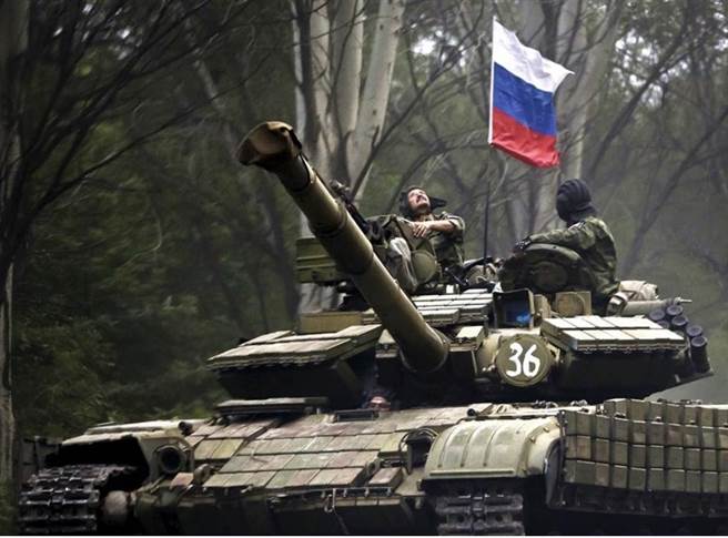 乌东亲俄民兵。取自美联社