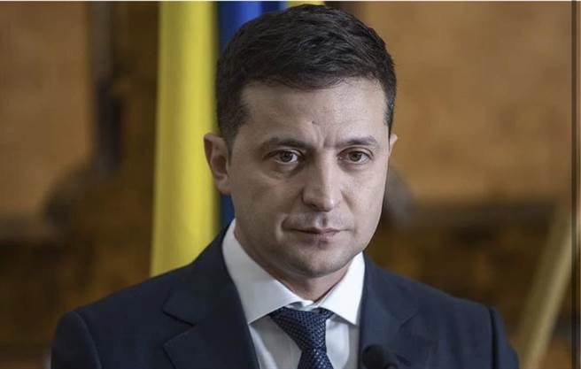 乌克兰总统泽伦斯基。取自美联社