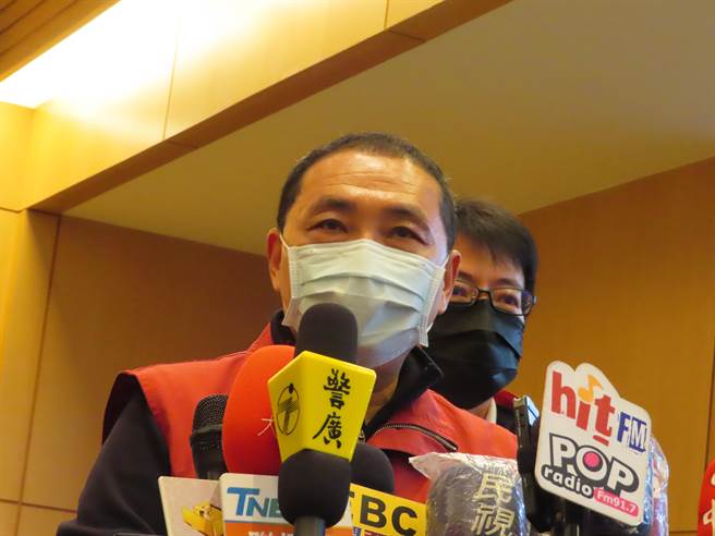 新北市长侯友宜明日可能与林佳龙碰面。（叶德正摄）