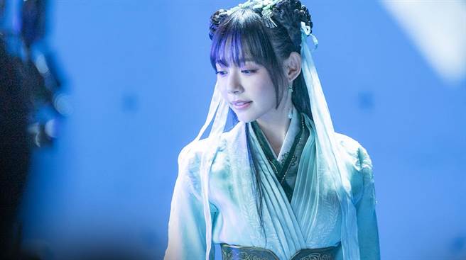 林明祯在手游里的造型扮像甜美。（爱玩天地提供）