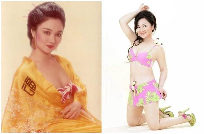 白冰冰晒多年前的火辣旧照。（中视提供）