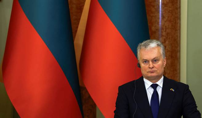 立陶宛总统瑙塞达宣布进入紧急状态。（图／路透社）