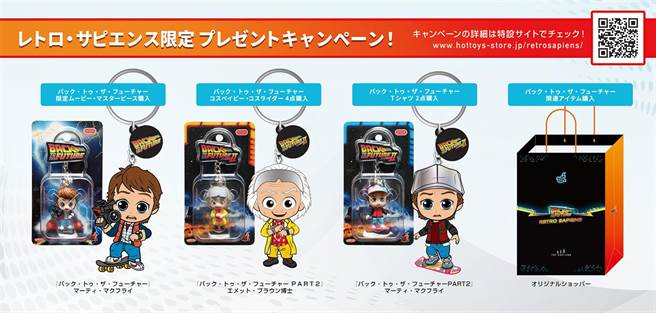 《回到未来》展。（Hot Toys提供）