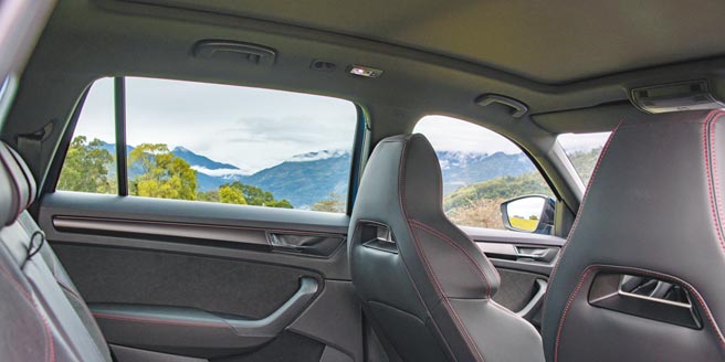 第二排擁有絕佳視野。（陳大任攝）