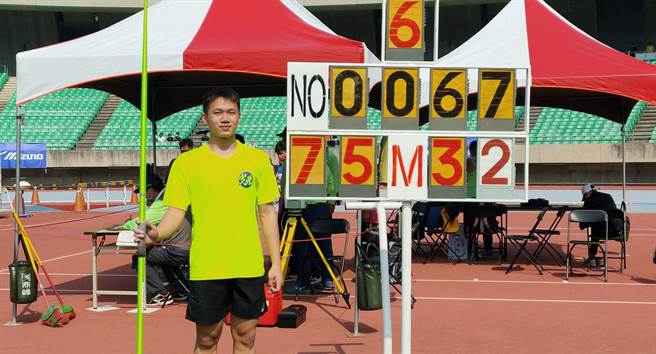 黄潮鸿比赛照(黄邱伦/摄)