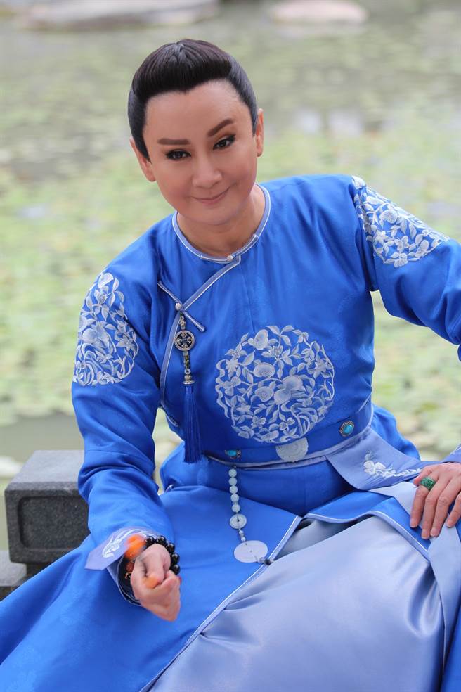 陈亚兰拍武打戏不慎受伤。（欣湉国际提供）