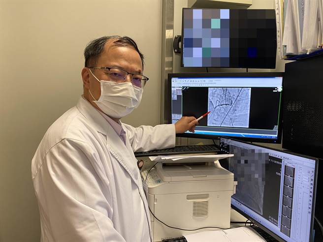 长安医院心臟血管科医师廖茂芳呼吁，若发生胸闷、胸痛、一直盗汗等症状，把握黄金救治时间尽早就医。（长安医院提供／张妍溱台中传真）