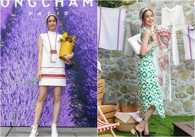 陳庭妮今日受邀出席Longchamp活動。(圖／品牌提供)