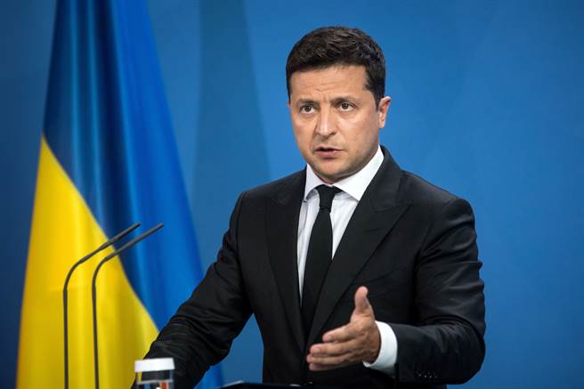 乌克兰总统泽伦斯基（Volodymyr Zelensky）。 (图/路透社)